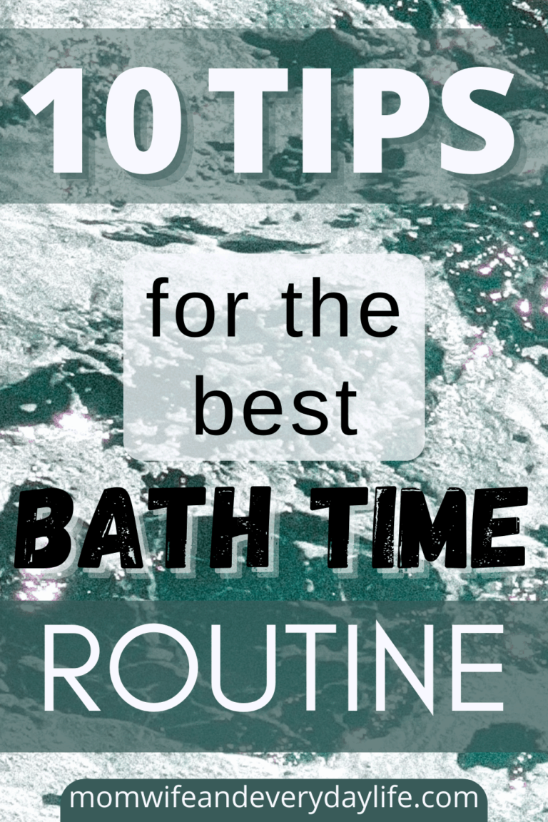 10 Tips to Have the Best Bath Time Routine